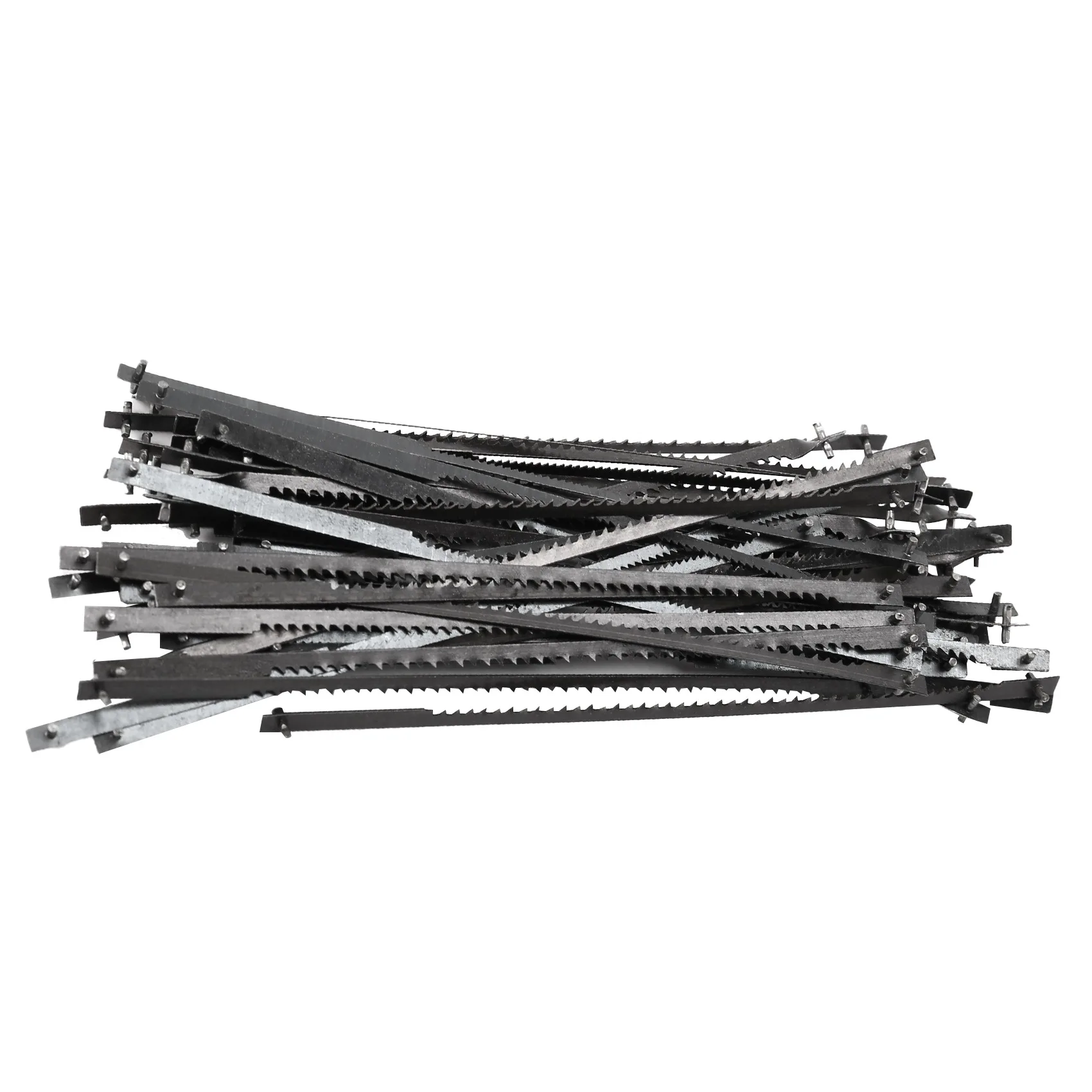 

ABUL-48Pcs 4 Inch 105Mm Pinned Scroll Saw Blades Wood Cutting Blade For Dremel Moto Saw