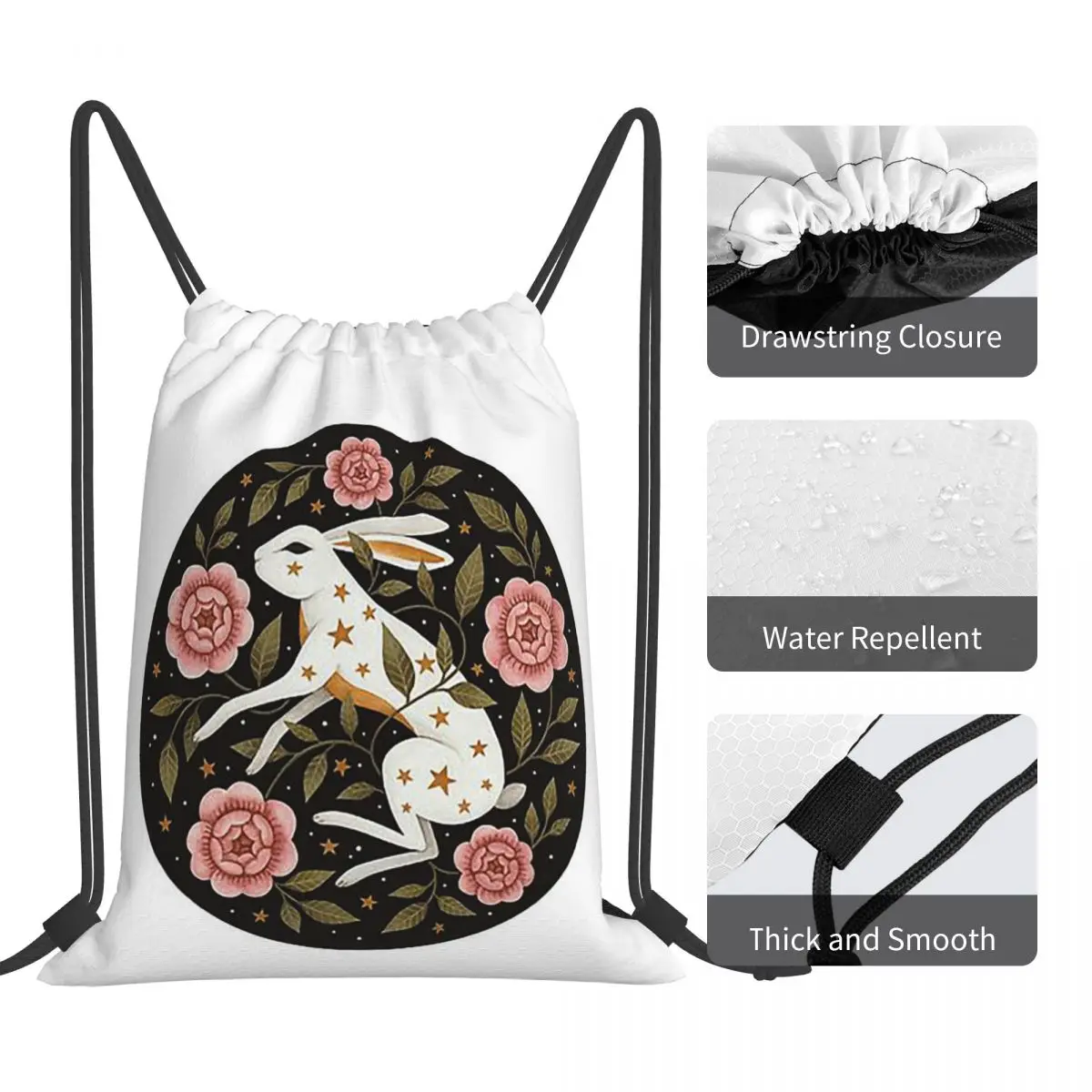 Entangled Backpacks Multi-function Portable Drawstring Bags Sports Bag Book Bags For Man Woman School