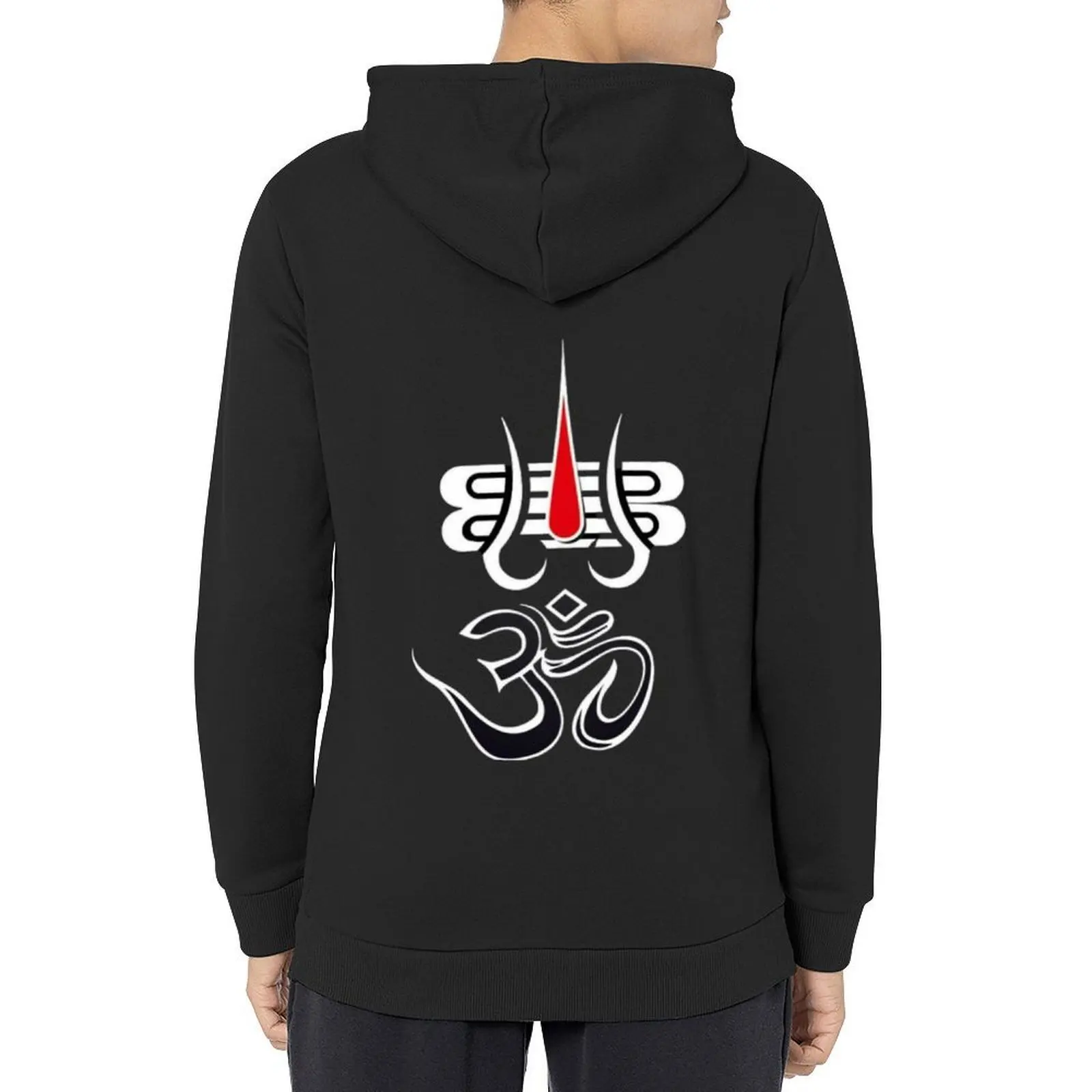 

TRISHUL AND OM Hoodie korean autumn clothes autumn clothes anime clothing men's clothes new hoodies and sweatshirts