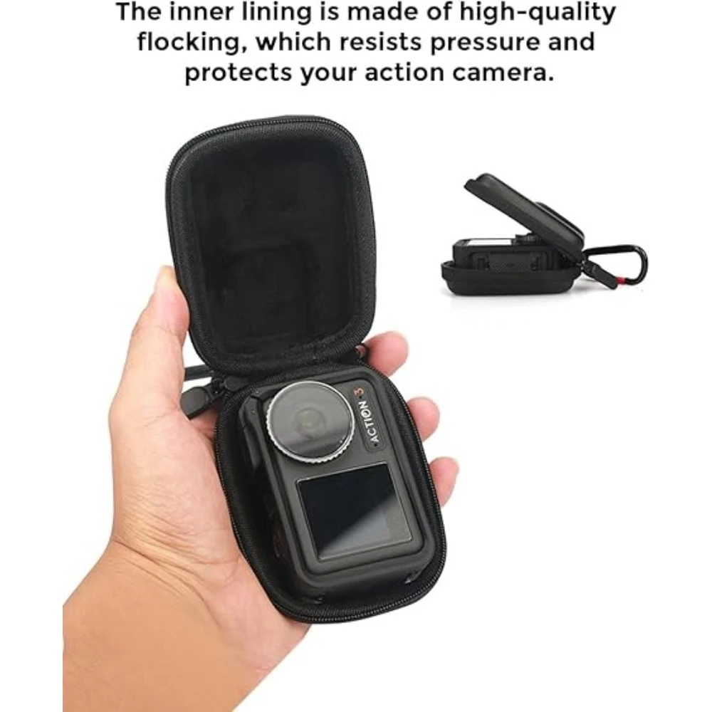 Storage Solution Bag For DJI action5pro 6/4/3 camera storage bag For gopro13/12/10 sports camera accessories