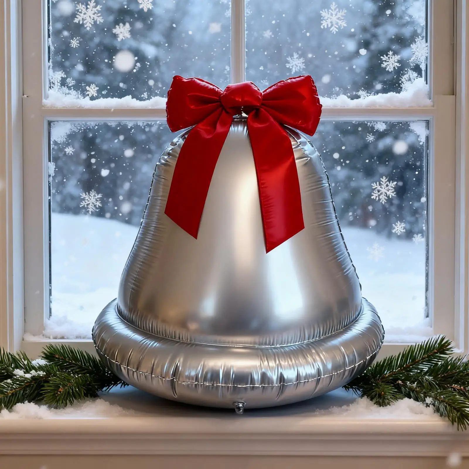 

Надувные рождественские шары, уличный гигантский колокольчик, рождественские украшения, надувные украшения для газона, уличный декор для садовой дорожки