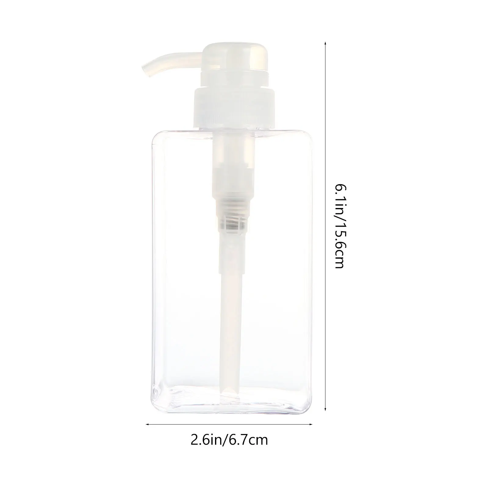3 قطعة 450 مللي زجاجة مضخة فارغة صديقة للبيئة إعادة الملء الحاويات لمستلزمات التجميل رحلات رياضية زجاجة محلول حاوية أدوات الزينة #3