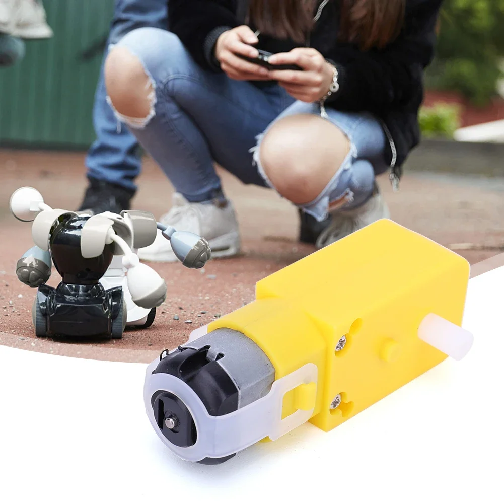 30-1pc Dual Shaft TT Motor DC 3-12V DIY Smart Car Robot Gear Motor Install EMC Smart Car Chassis Four Drive Gearbox Engine Motor