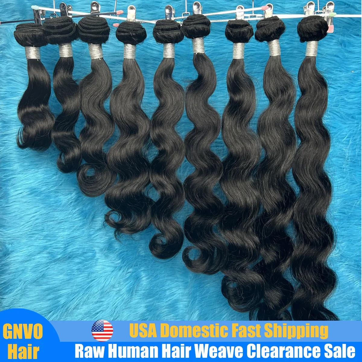 Brazilian Body Wave Human Hair Bundles 42 Inch Unprocessed Remy Hair Weave Bundle Bone Straight Bundles Human Hair Double Weft  No Shedding
