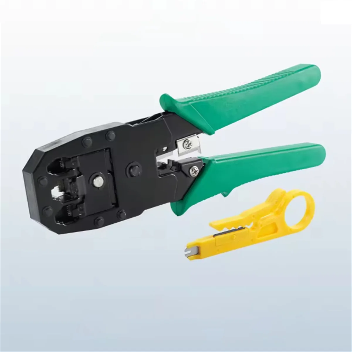 

ABNJ RJ45 Щипцы RJ11 RJ45 Обжимной инструмент Ethernet Сеть LAN Кабельный щипцы Резак для зачистки плоскогубцев для 6P 8P RJ11 RJ12 RJ45