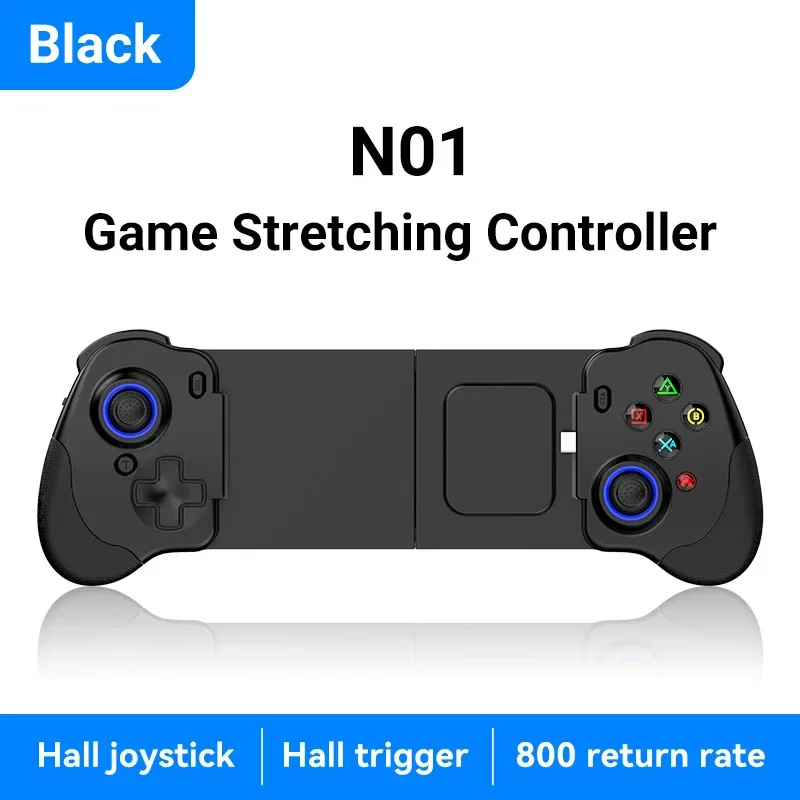 BSP N01 Type-c handheld game controller Instant control hall trigger joystick for IOS android PC/PS/XBOX/PS4/PS/ X-input V3 HID