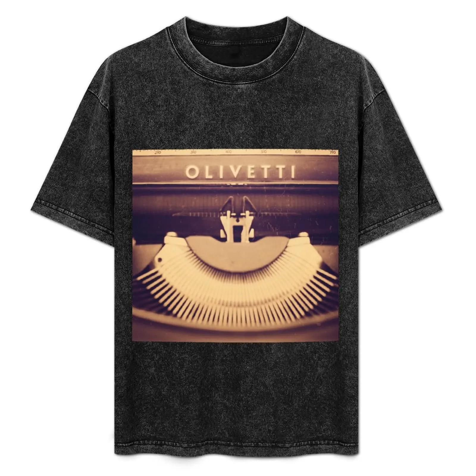 

Olivetti typewriter T-Shirt Big and Tall Short Sleeve Tee