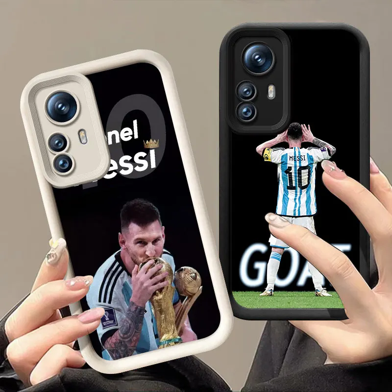 Football Superstar M-Messi Phone Case For Xiaomi 11 12 13 Lite 12T 13T 14T Pro Redmi A1 A2 Plus A3 9A 9C 9T 10C 12C 13C 5G 14C