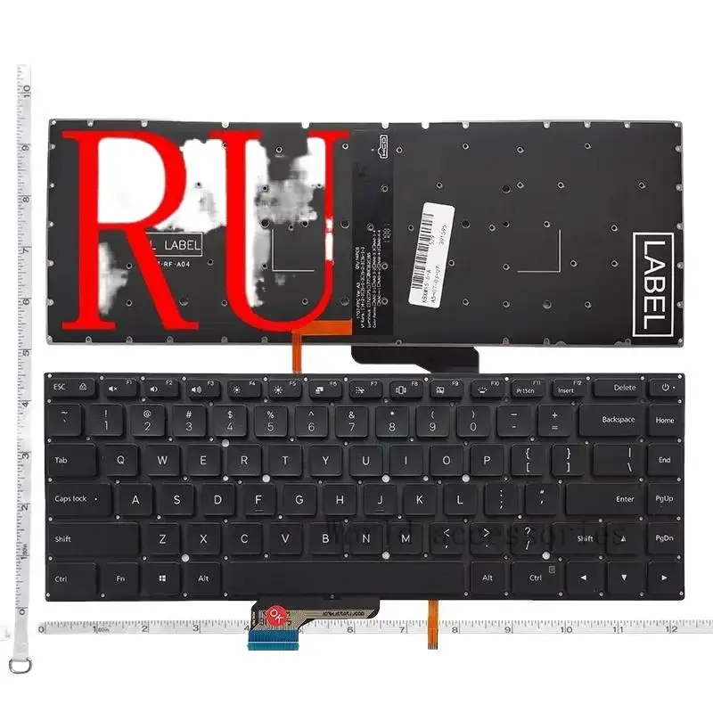 & SP/RU/EUA Inglês Novo Teclado Retroiluminado para Xiaomi Mi notebook Pro 15.6 polegadas air 9Z.NEJBV.101 NSK-Y31BV 171501 mx250 1815 #
