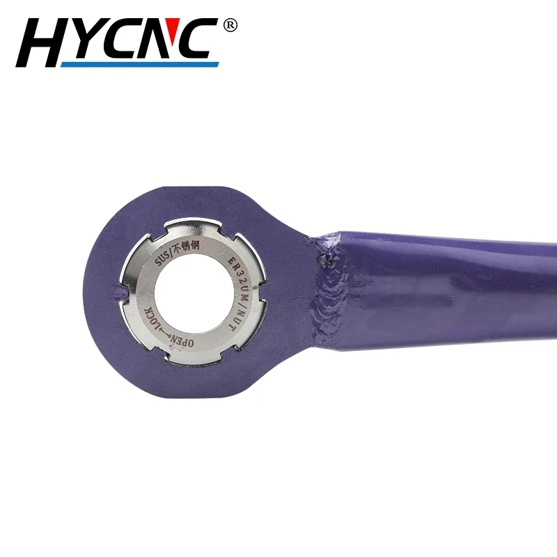 ER32 Chuck ประแจ ER Nut Chuck Chuck เครื่องกัดเครื่องมือ Handle Extension ประแจใช้สําหรับหินแกน Nut Disassembly เครื่องมือ