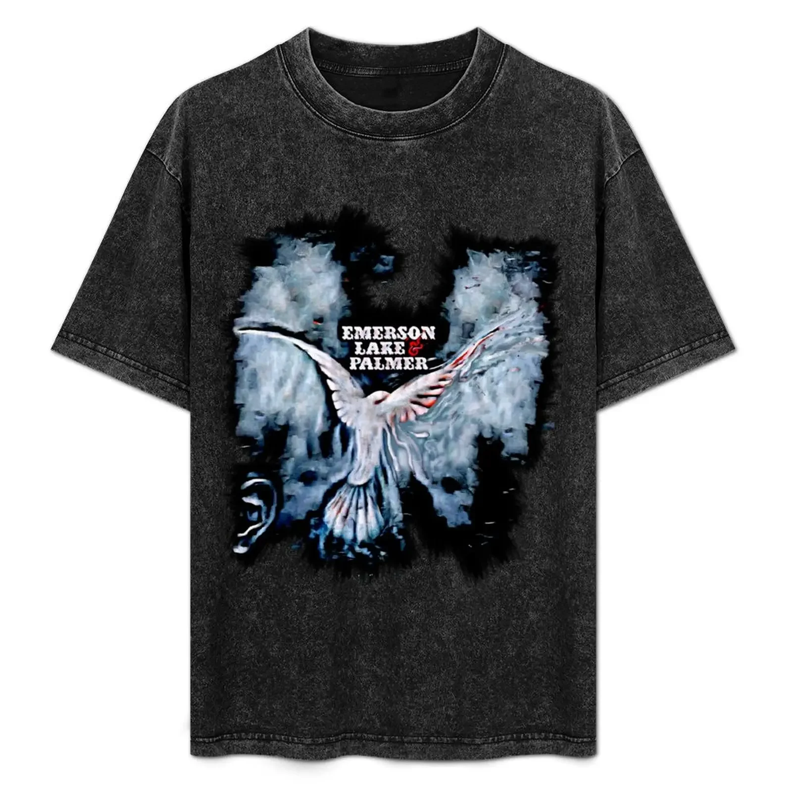 

Emerson Lake & Palmer ELP British Rock Supergroup T-Shirt blanks essential t shirt customizeds men t shirts