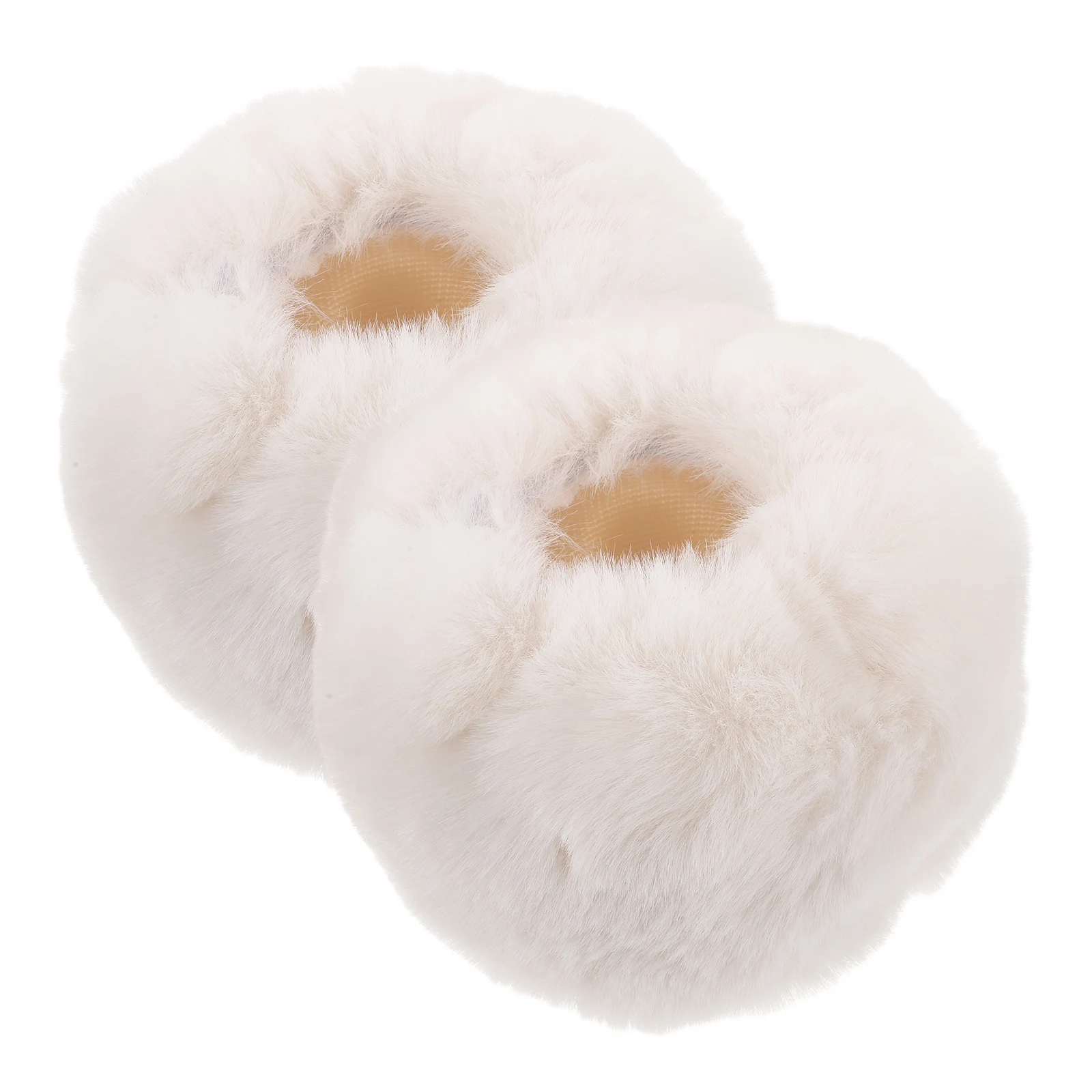 

Faux Wrist Cuffs Rabbit Hair Warm Bracelets Short Cuff Hand Ring Arm Gloves Cozy Fingerless Warmers Winter Outdoor