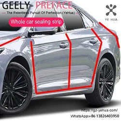 For Geely PREFACE XingRui L 2023 2024 Soundproof Sealing Strip Door Automobiles Parts Accesorios Para Auto Tools