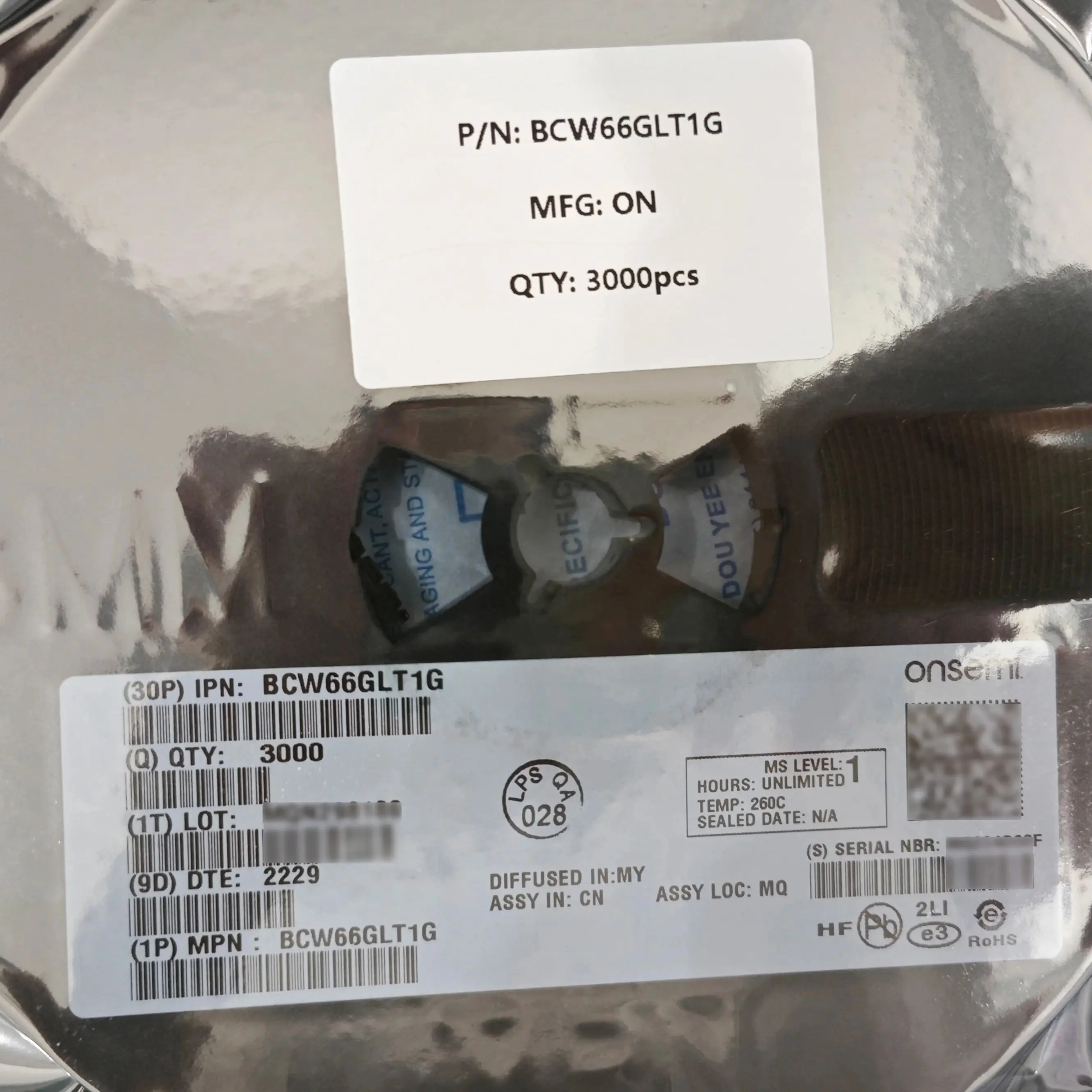 BCW66GLT1G Bipolar …