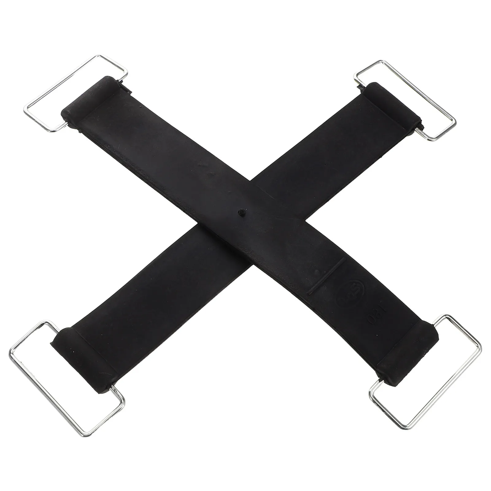 

2Pcs Motorcycle Strap Nonslip Rubber Tie Down Adjustable Cinch Hold Down Secure Mount for Car Boat Electric