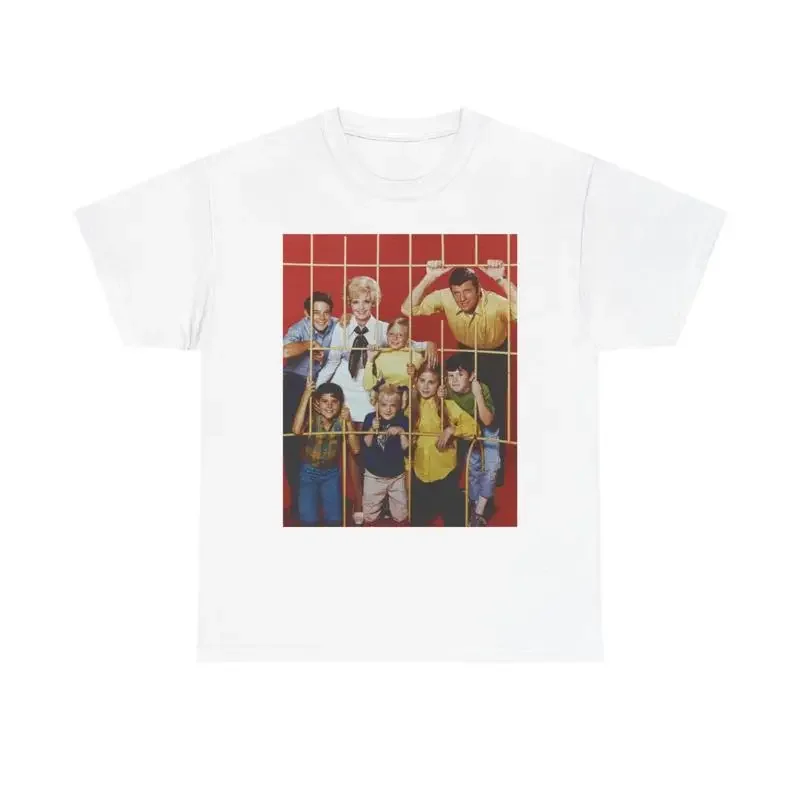Brady Bunch T Shirt Vintage Retro Tv Heavy Cotton
