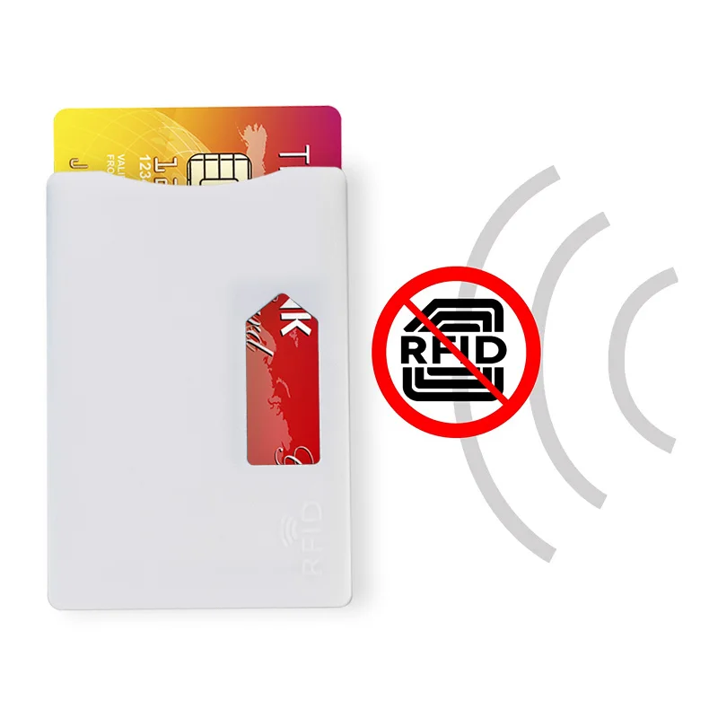 Fashion Anti Theft for RFID Credit Card Protector Access Card Blocking Cardholder Sleeve Bank Card Case Protection