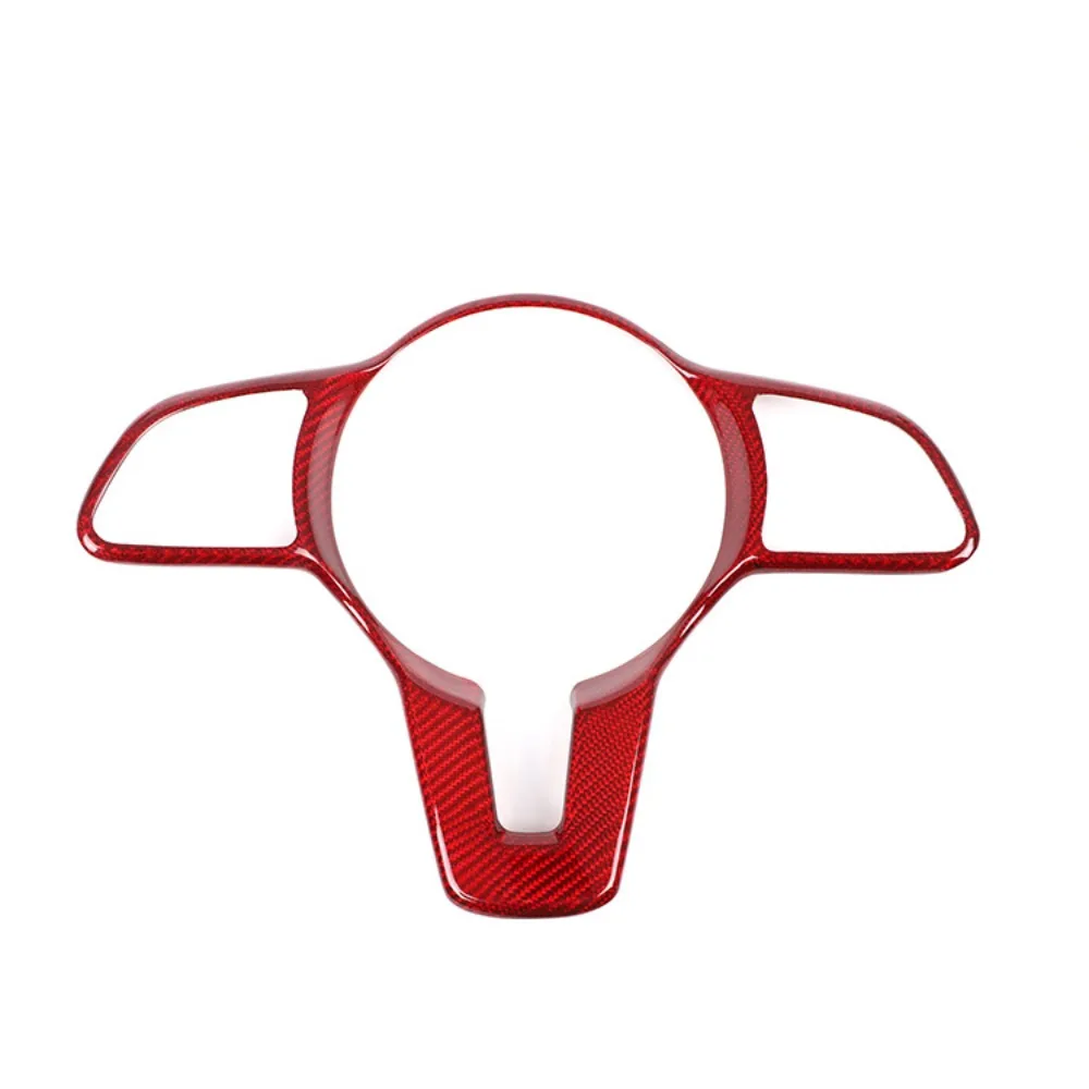 

Car Steering Wheel Panel Cover For Mercedes Benz W177 W247 W205 W213 C118 W118 A B C E G CLA GLB Class Carbon Fiber Trim