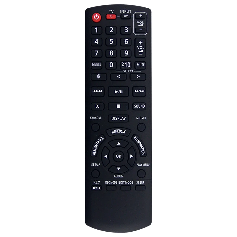 Compatible con Panasonic Audio SA-AKX710 SC-UA70 SC-UA90 SA-MAX3500 SC-AKX710 SC-AKX910 mando a distancia N2QAYB001198 repuestos