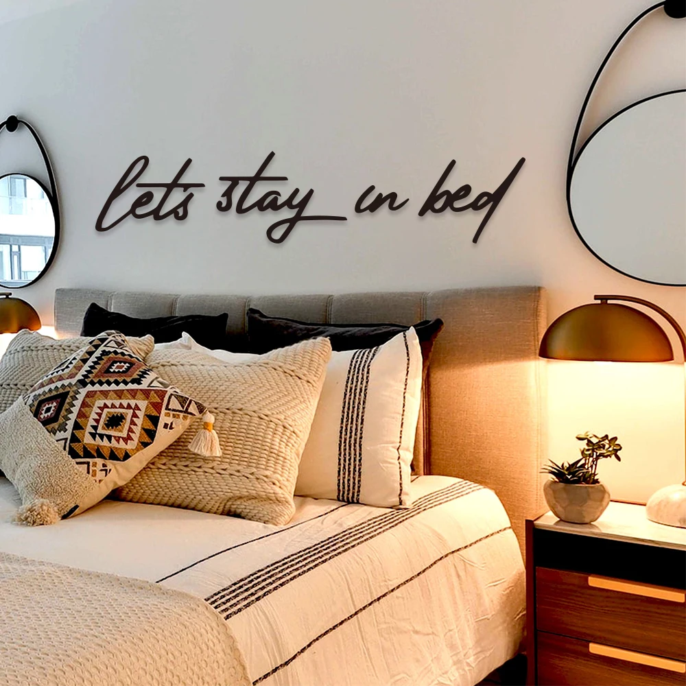 4szt Metal Wall Art Metal Halloween Decor Biting Lips & Weed Leaf Design - Modny wystrój dla dziewczyny Stoner, idealny prezent dla niej