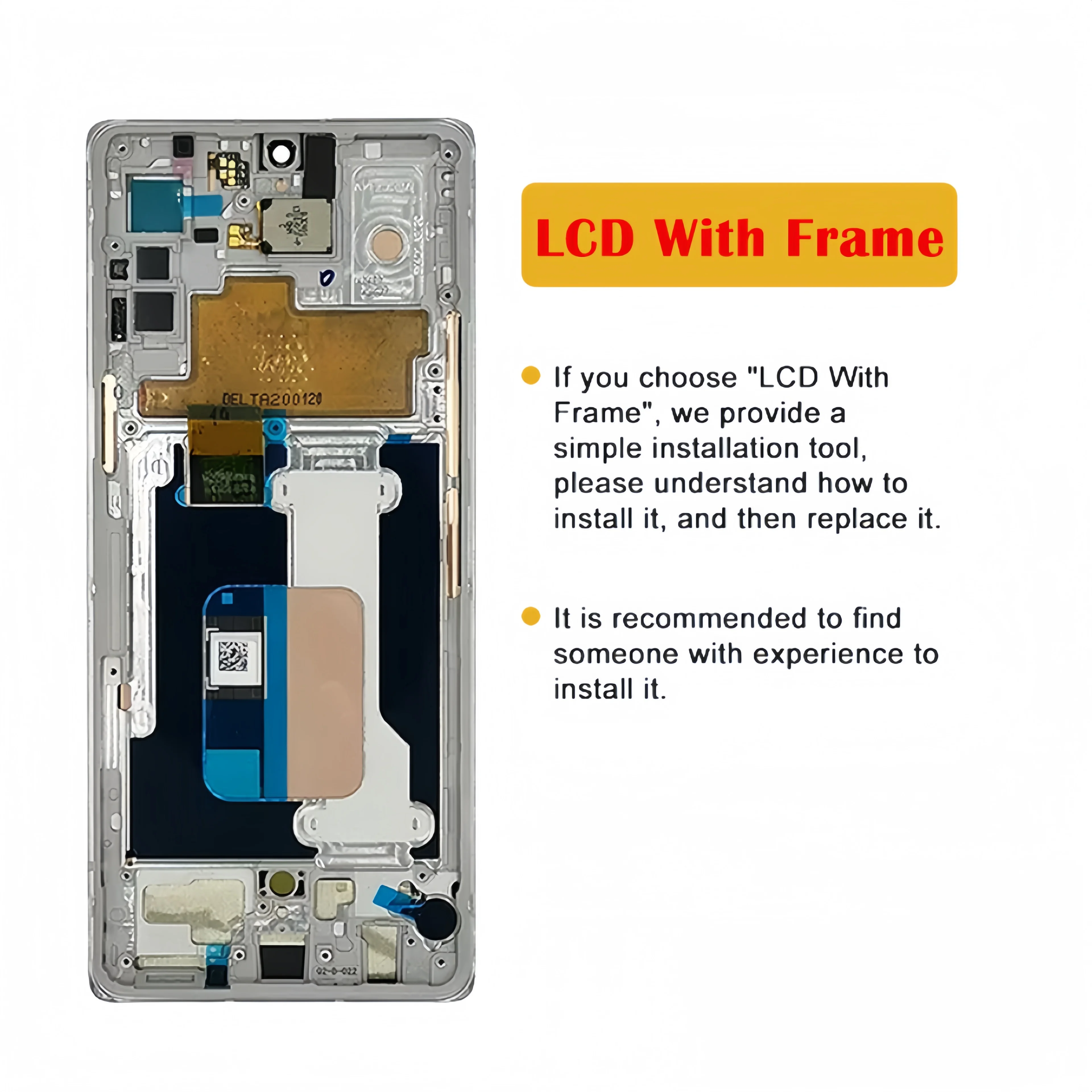 LCD Display Touch Screen Digitizer Assembly Replacement, LG Velvet 5G, G9 ThinQ, G910, LM-G900N, LM-G900EM, LM-G900, EL-G900TM