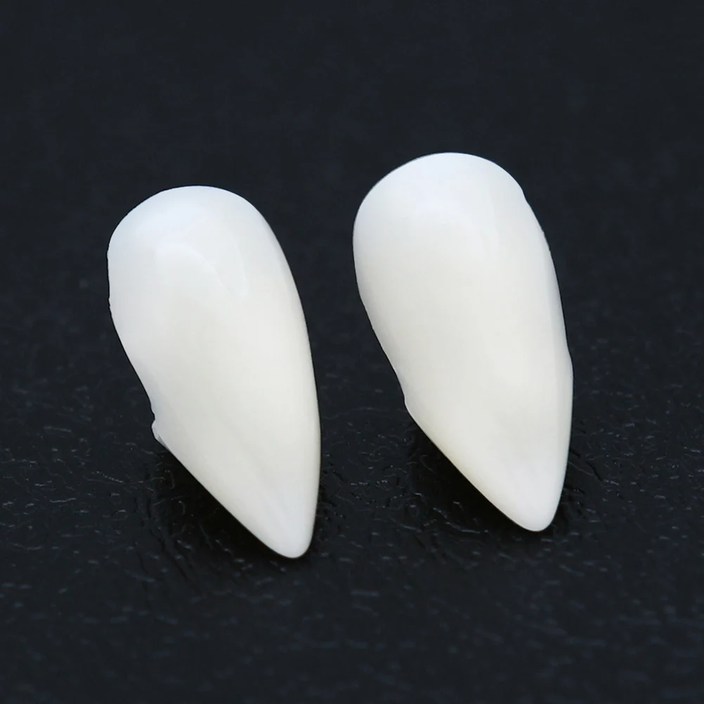 

4 Boxes 13Mm 15Mm 17Mm 19Mm Vampire Fangs Cosplay Props Teeth False Horror Costume Party Masquerade Scary Halloween Accessory
