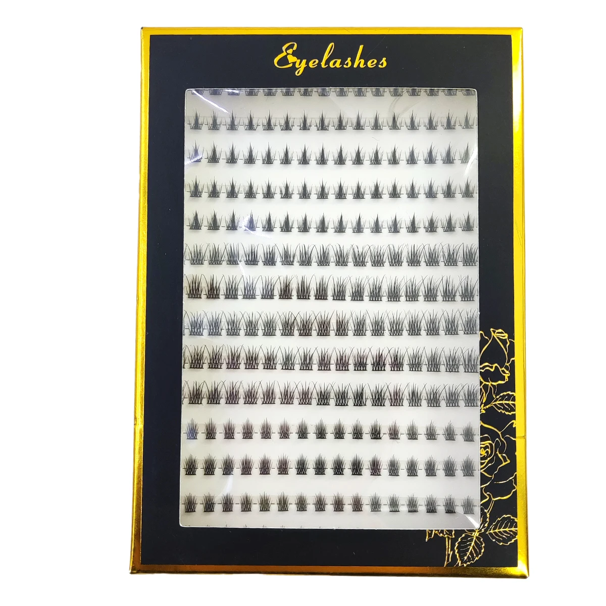 

Накладные ресницы HBZGTLAD, 14 рядов, черные, нижние, натуральные, мягкие, в пучках, для макияжа, в стиле мультфильмов