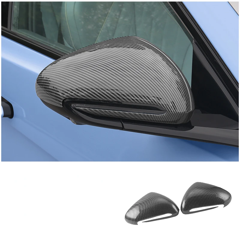 

For BYD SEAL EV 2023 2024 Carbon Fiber Pattern Exterior Door Handle and Rearview Mirror Decorative Stickers