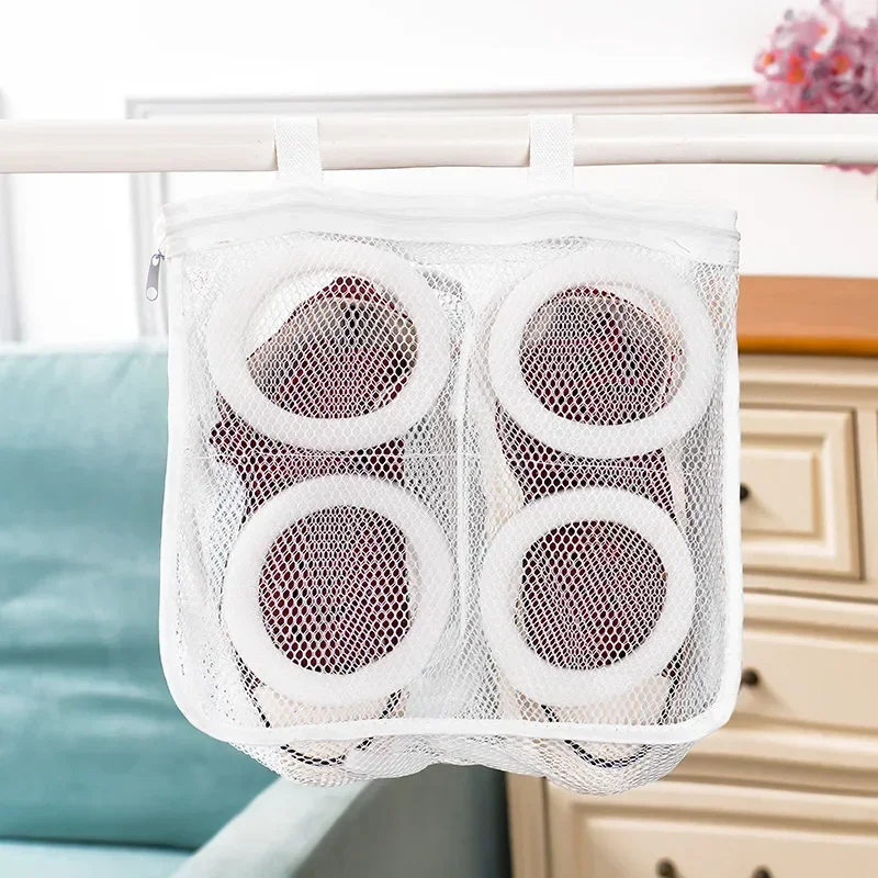 

Washing Machine Shoes Bag Travel Shoe Storage Bags Portable Mesh Laundry Bag Anti-deformation Protective Clothes Organizer Home