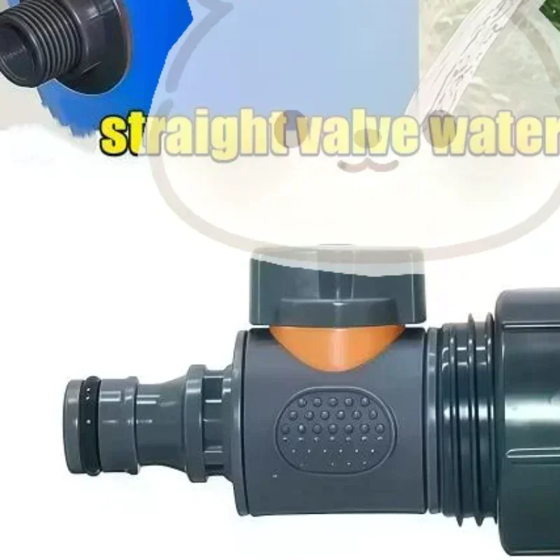 Tank Adapter 1/2-inch Tank Connector With Irrigation Valve Suitable For Garden Maintenance And Water Storage Tanks