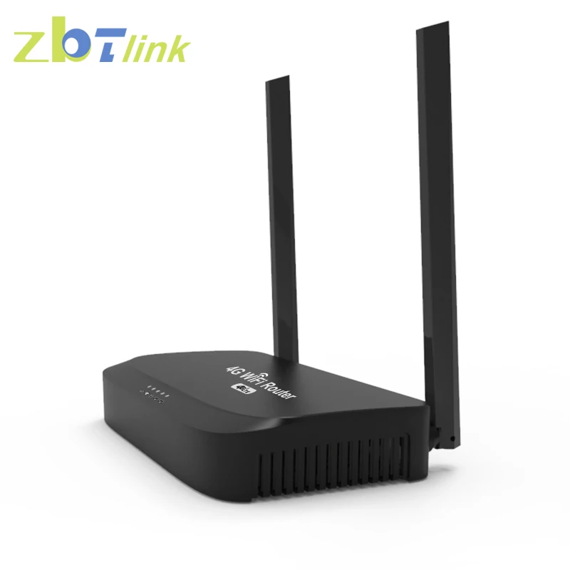 Zbtlink 4G Router WI FI 300Mbps WiFi Wireless SIM Card EM13S 4G Module LAN WAN 4Ghz 2.4G Antenna 300M Hotspot Wi-Fi 802.11b