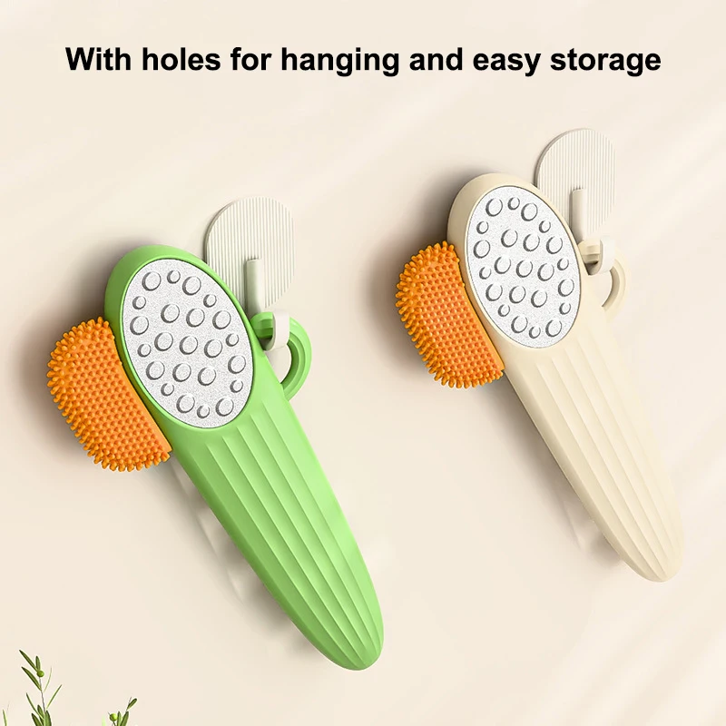 Lime à pied Double face 2 en 1, 1 pièce, lime à talon, peau dure et morte, dissolvant de callosités, exfoliant, soins des pieds, râpe, outil de pédicure professionnel