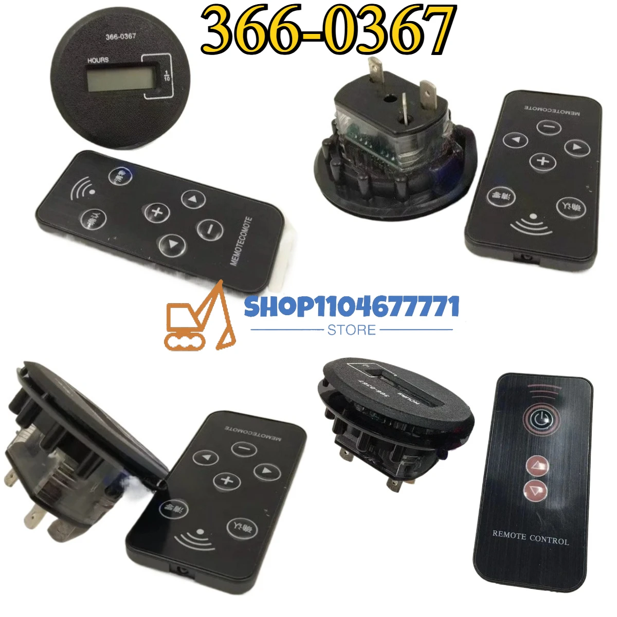 320D2 323D2 308E2 311F D10N 568FM Brand New Hour Meter Service Kit Timer Excavator 366-0367 366-4622 3660367 3664622