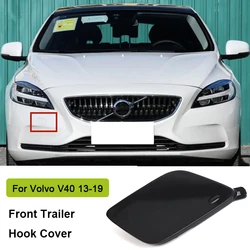 Car Front Bumper Tow Hook Eye Coupler Trailer Cover Cap Plug 39814160 For Volvo V40 2013-2019 Exterior Modification Accessories
