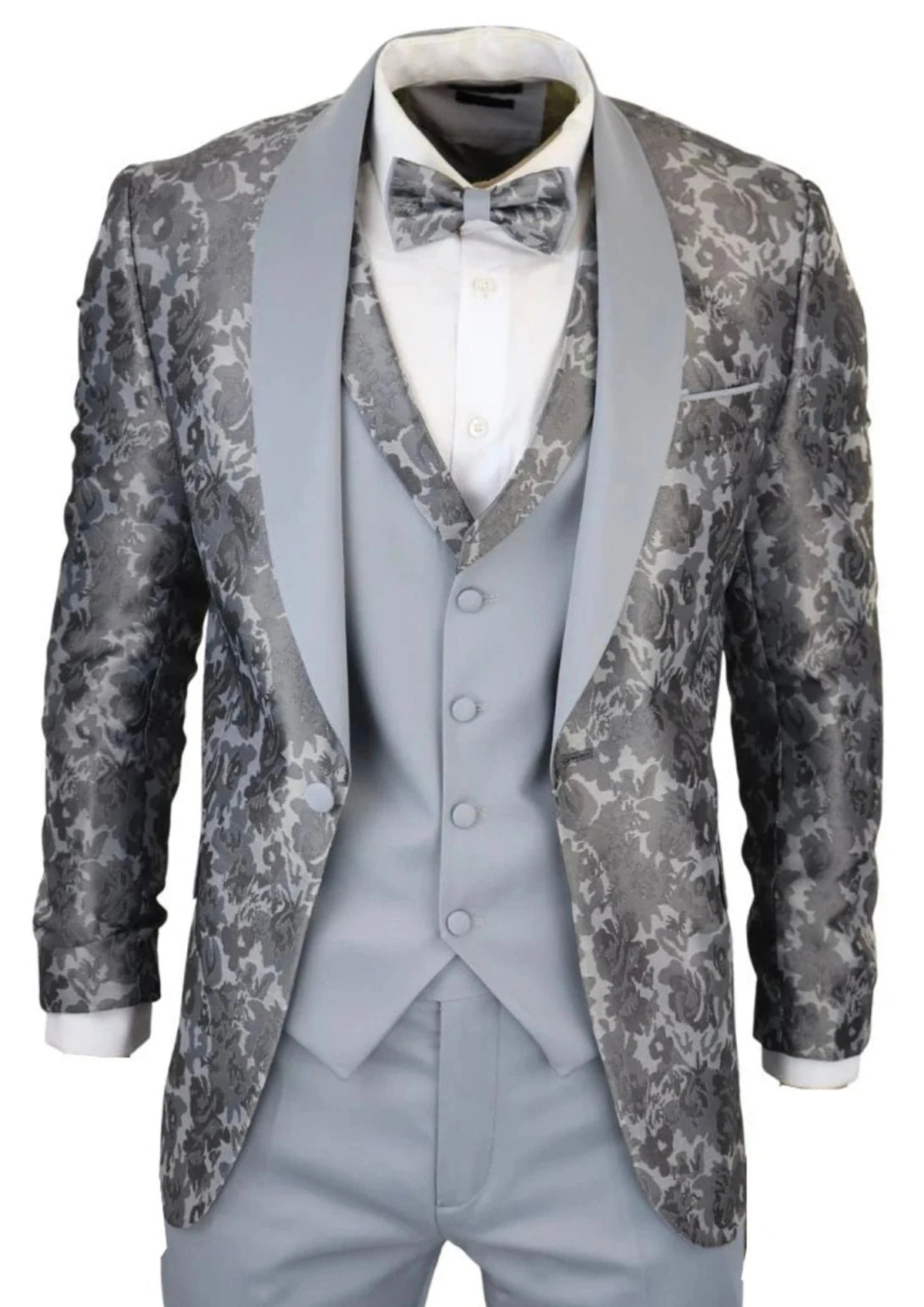 Tinta de lapela pontiaguda 3 peças para homens, roupa de noivo estilo chinês, colete e calça blazer de casamento personalizado, melhor homem