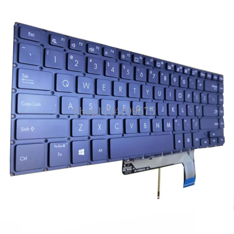 Laptop keyboard for Asus w700g3t g2t w700g1t w700gv w700ta black US backlit