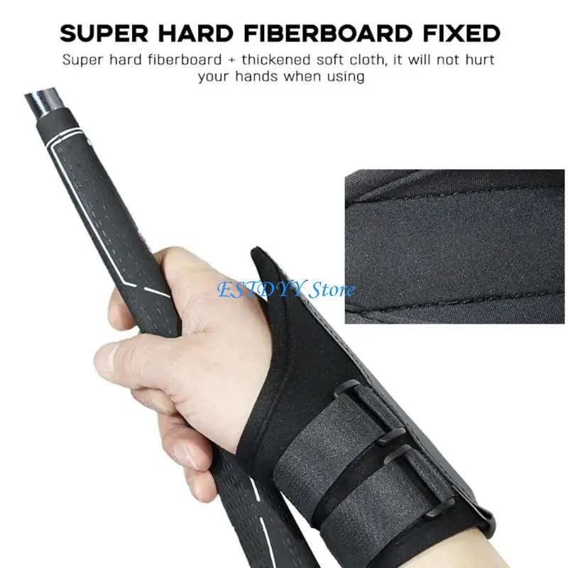 G6DE Golf Swing Practice Tool Ergonomic Wrist Support Motion Detection Technology Adjustable For All Hand Sizes