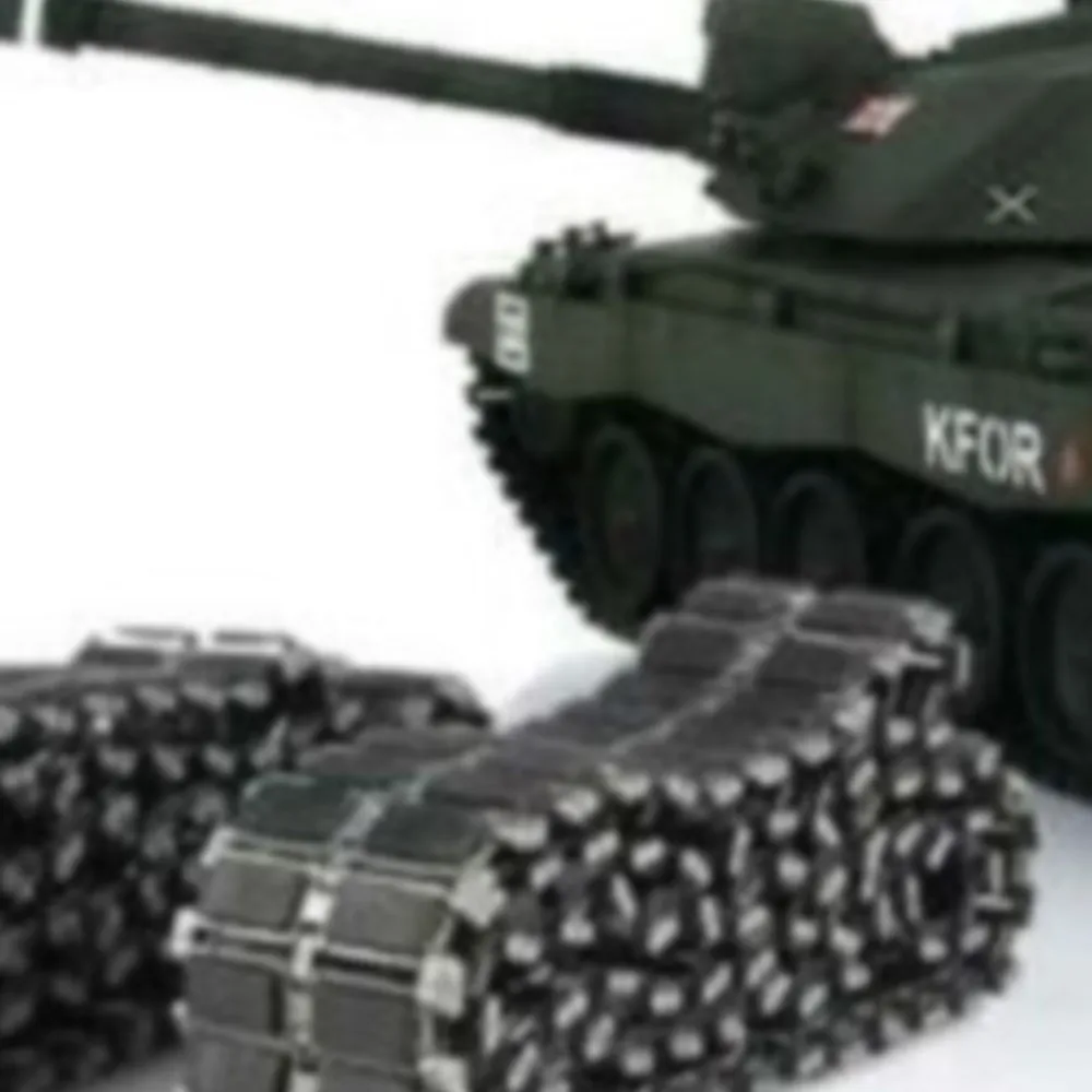 هدايا هنغ طويلة 1/16 أخضر داكن 7.0 تشالنجر II دبابة مع جهاز للتحكم عن بُعد 3908 مسارات معدنية مع/المطاط توكان بانزر لعب للرجال TH17752-SMT8 #1