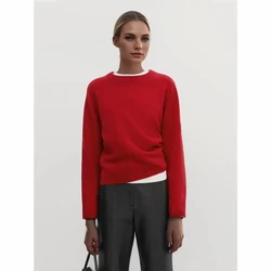 Cos Lris2024 Autumn/Winter New Sweater Commuter Casual Extremely Simple Style Knitted Sweater for Women 05629549600