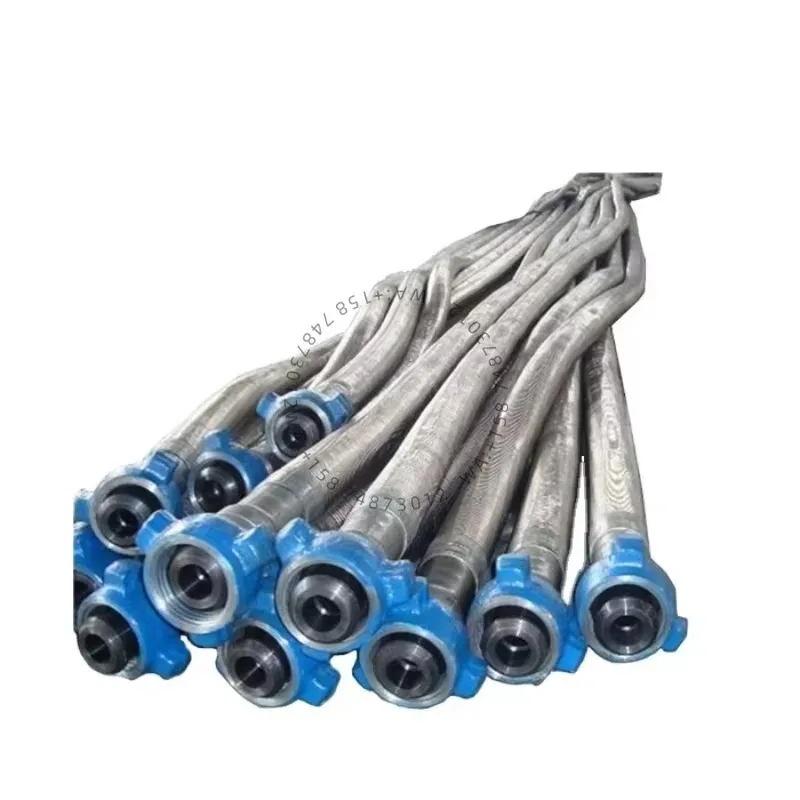 Drilling Hoses API 7K for Drilling Swivels 5000PSI 2'', 4'' 35mpa, Rotary Drilling Hose with FIG1502