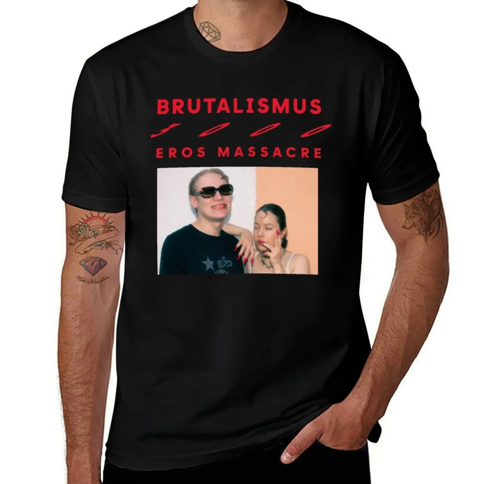 Brutalismus 3000 T-Shirt Standard Fit Solid Tee Shirt T-Shirt