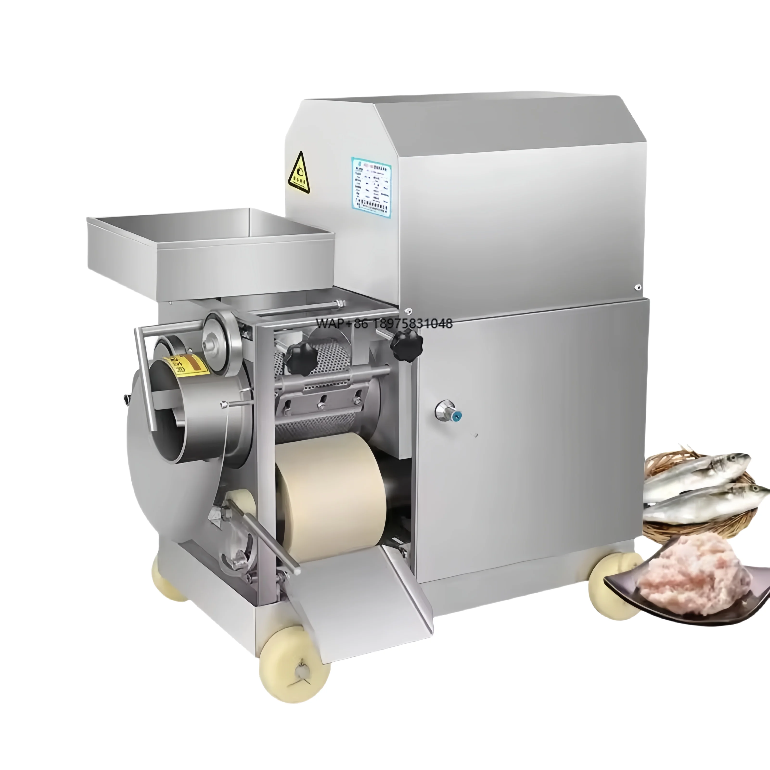 

Automatic Fish Bone Meat Separator / Fish Deboning Machine / Fish Bone Removing Machine