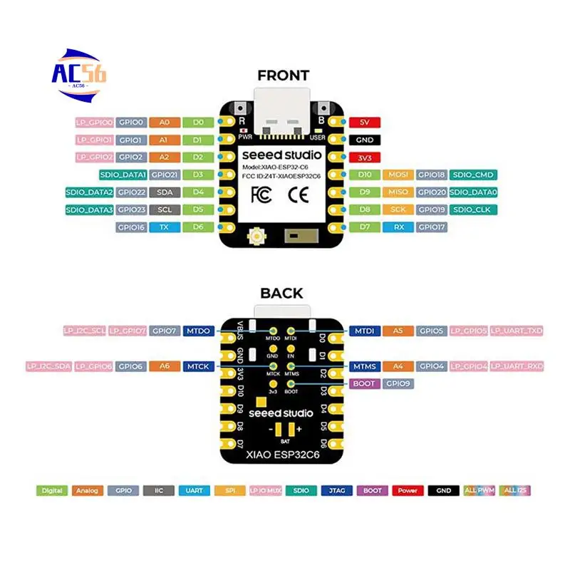 ac56-xiao-esp32c6-minusculo-super-mini-placa-wifi-bluetooth50-placa-de-desenvolvimento-para-arduino-para-viewed-studio