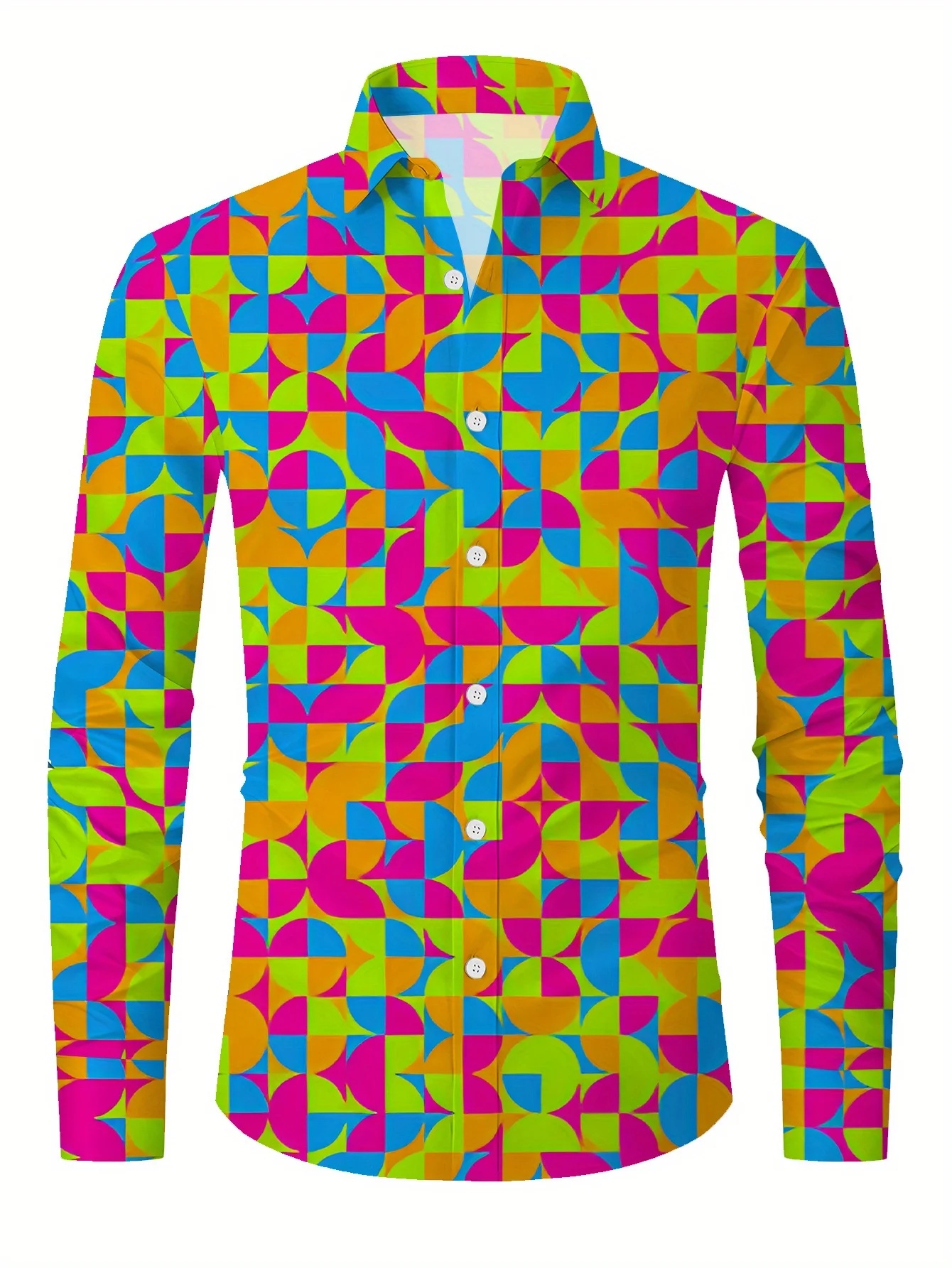 Men's spring and autumn casual long-sleeved shirts are handsome, fashionable and versatile