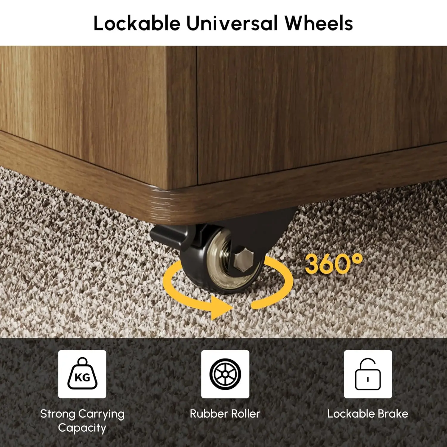 Lift-Top Coffee Table With Hidden Storage, 3-in-1 Modern Folding Center Table With 4 Stools, Casters, And Lockable Wheels – Conv