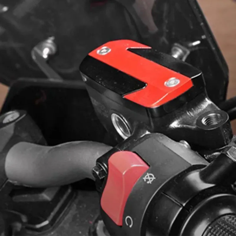 Fit For Hornet 600 900 CB600F CB 600F 1998-2014 Aluminum Alloy Motorcycle Front Brake Reservoir Fluid Tank Cover Cap Parts
