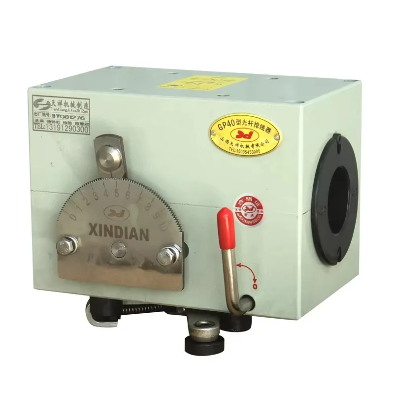 Linear Spooling Machine Rolling Ring Drive Advantages Winding GP40A Aluminium