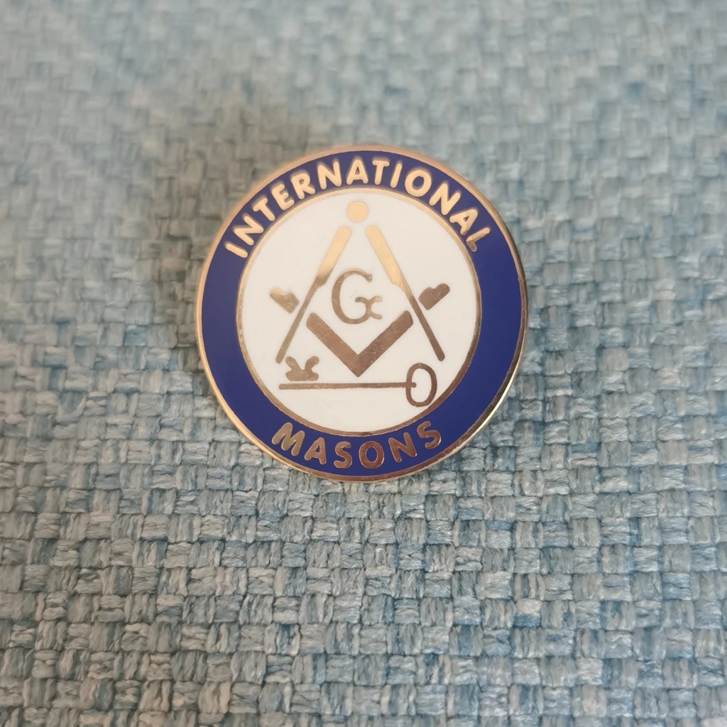 International Masons Lapel Pin masonic freemasonry lapel badge freemason