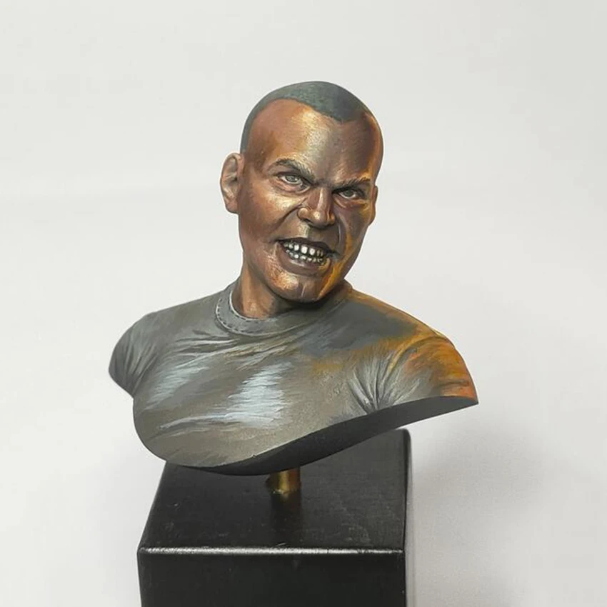 Unassambled   1/12  Academic  officier bust  figure  Resin figure miniature model kits Unpainted