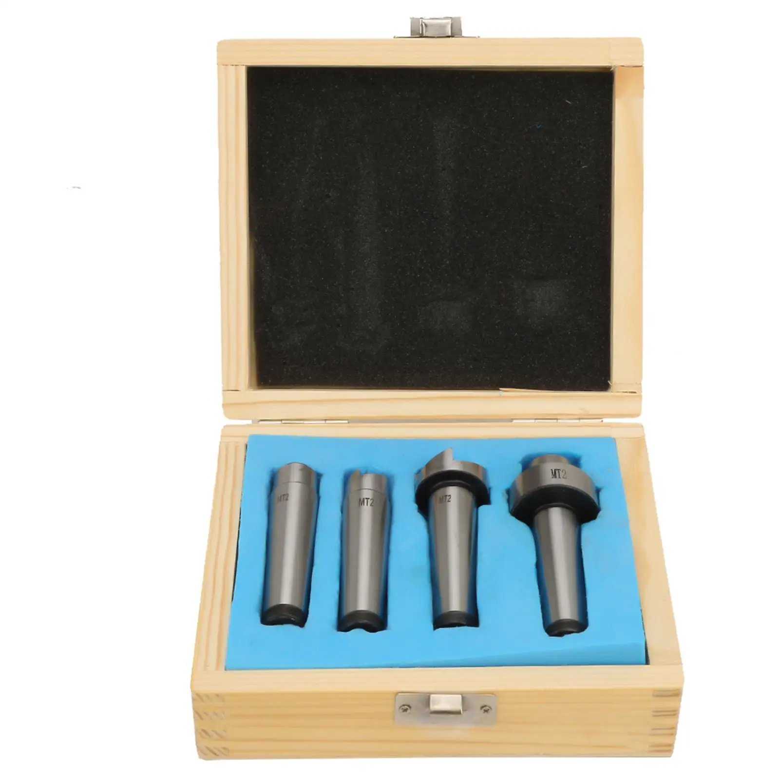 

4Pcs MT1/MT2 for wood Lathe Tool Set - Spur Live Center & Taper Tools for Woodworking, Metalworking, Tailstock Milling Machine